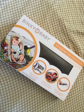 NEW NXY Baby Green Shopping Cart Hammock - Portable Infant Seat